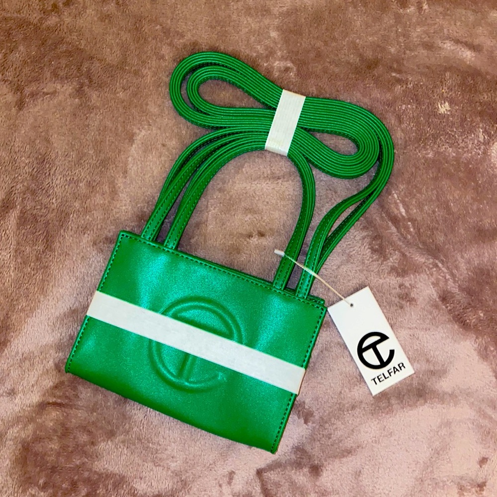 ❌SOLD❌NWT Telfar Greenscreen Small Shopping Bag